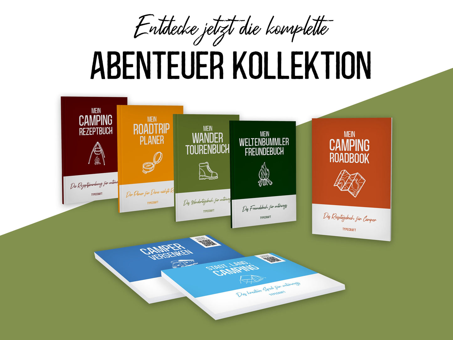 Mein Camping Roadbook – Dein Reisetagebuch für Camper, Vanlife & Outdoor-Abenteuer