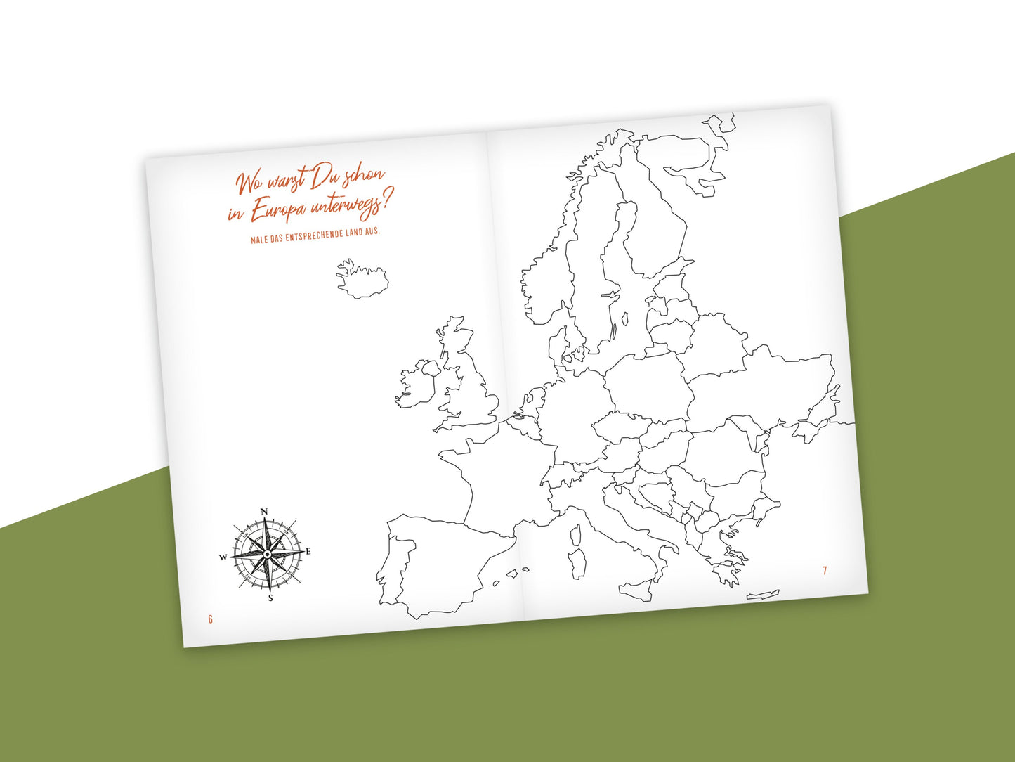Mein Camping Roadbook – Dein Reisetagebuch für Camper, Vanlife & Outdoor-Abenteuer