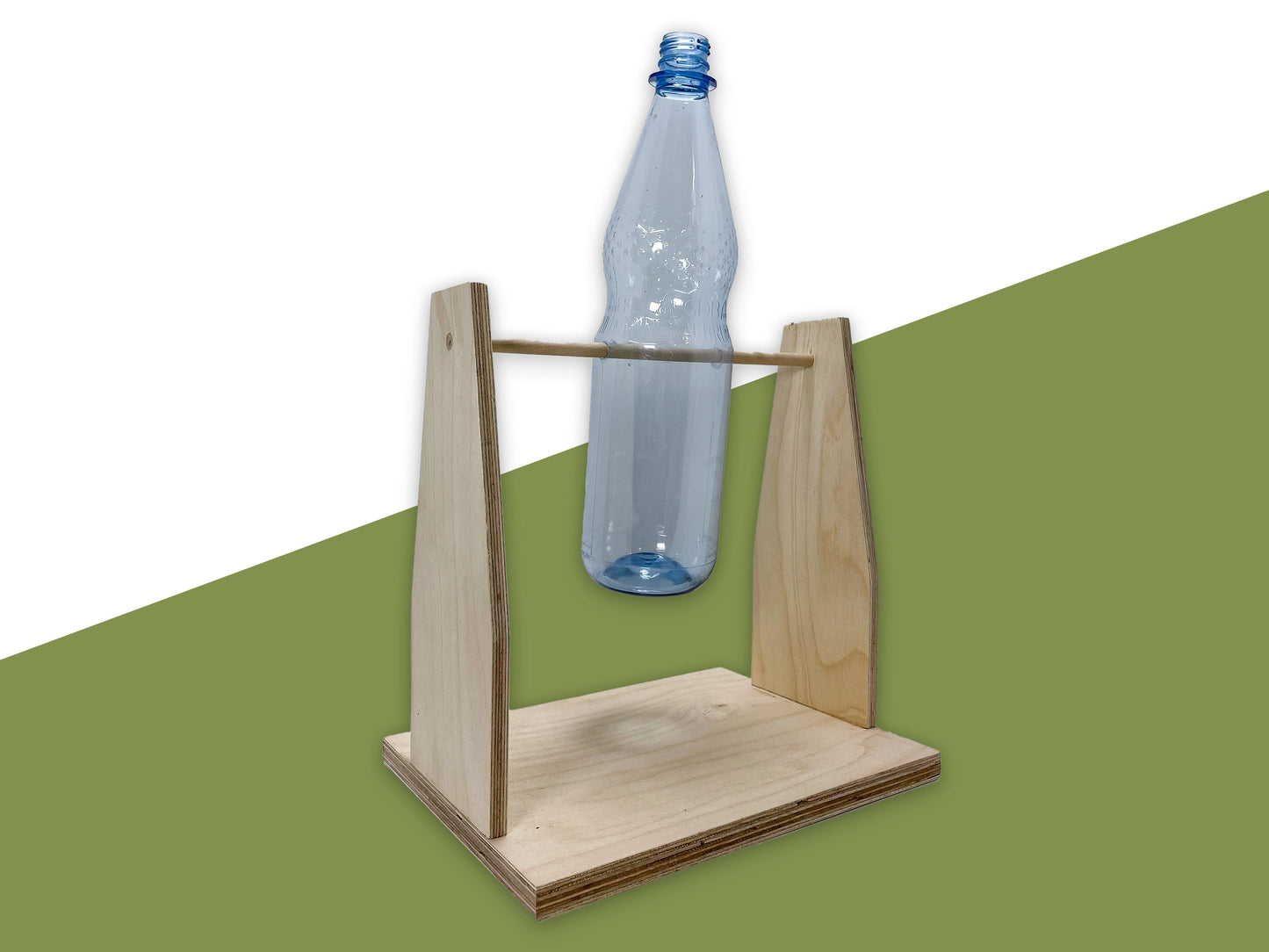 Handgefertigtes Hunde-Futterspielzeug aus Holz – Intelligenzspiel mit Wunschname