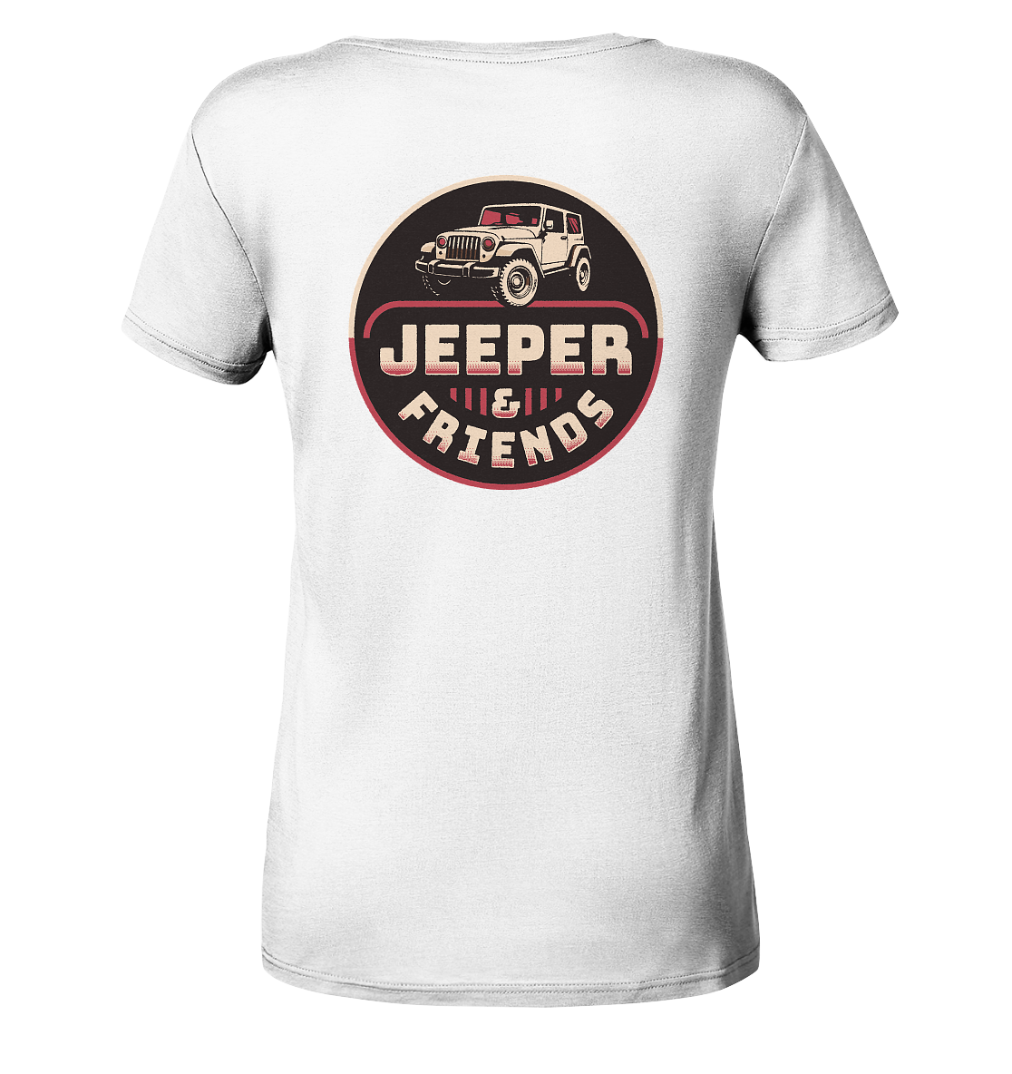 Jeeper & Friends - Ladies V-Neck Shirt