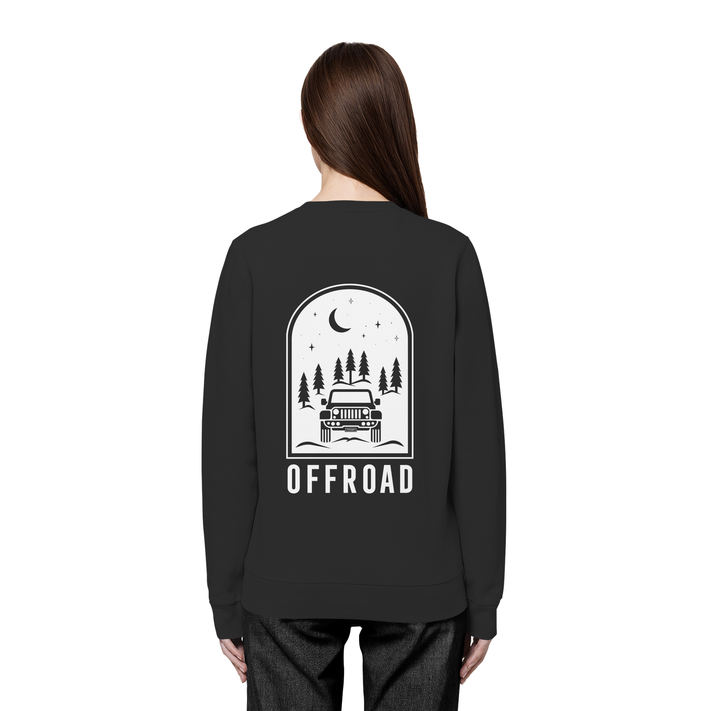 Offroad Jeeper Sweatshirt – Organic & Unisex