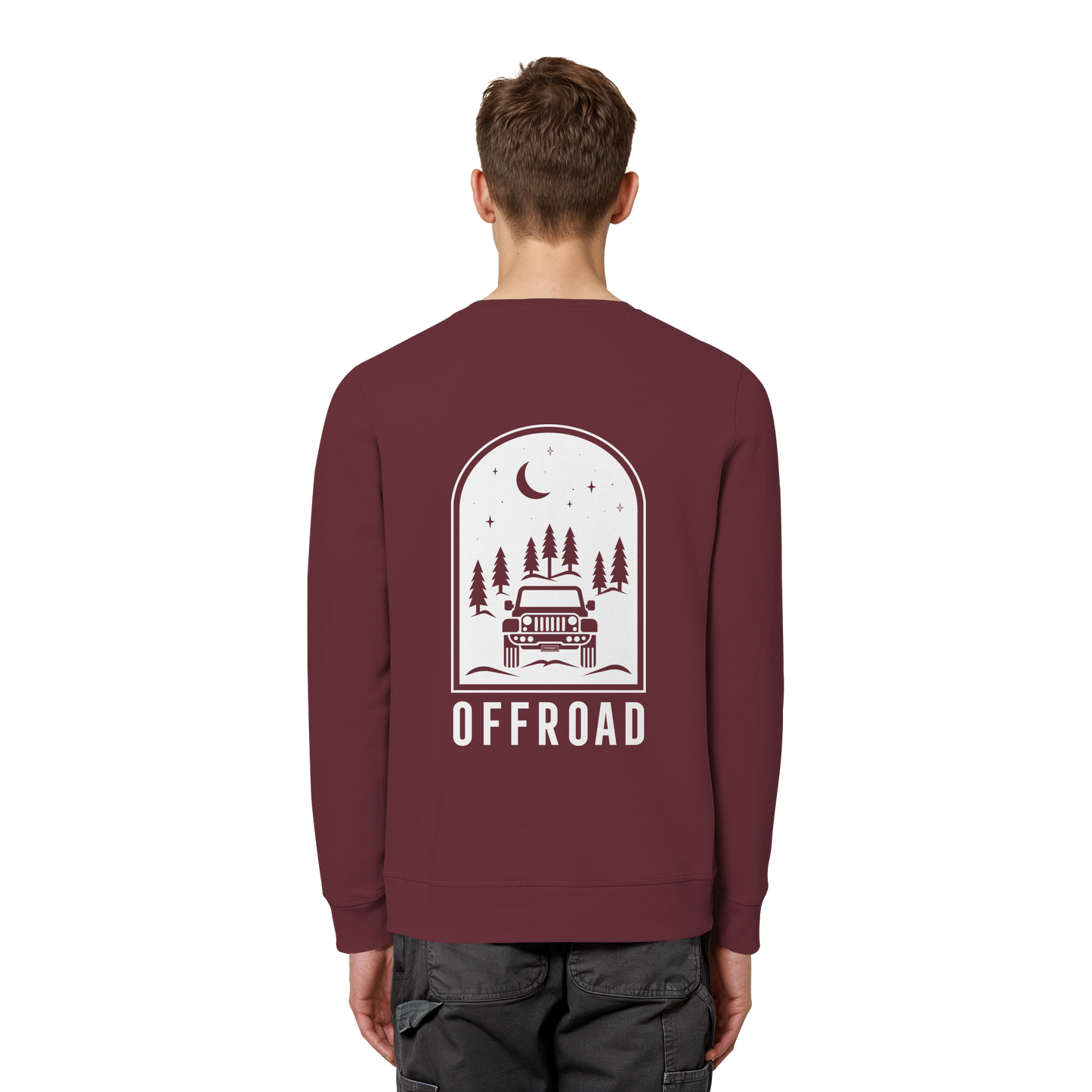 Offroad Jeeper Sweatshirt – Organic & Unisex