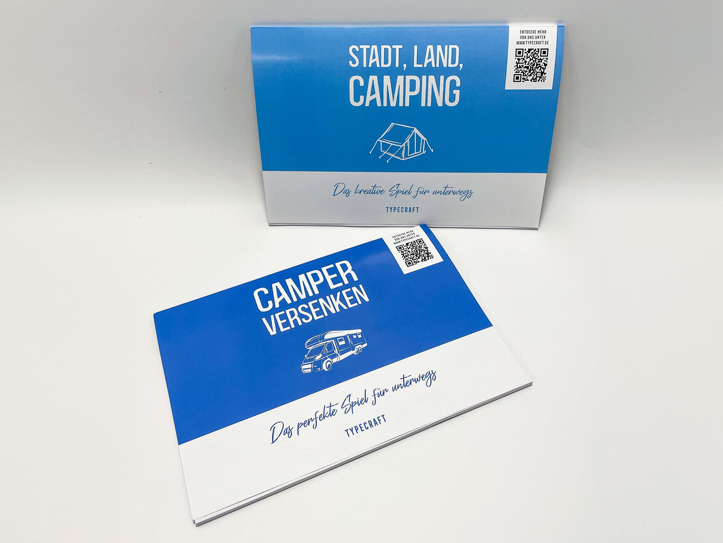 Spieleblock „Camper versenken“ – Das Camping-Spiel für unterwegs