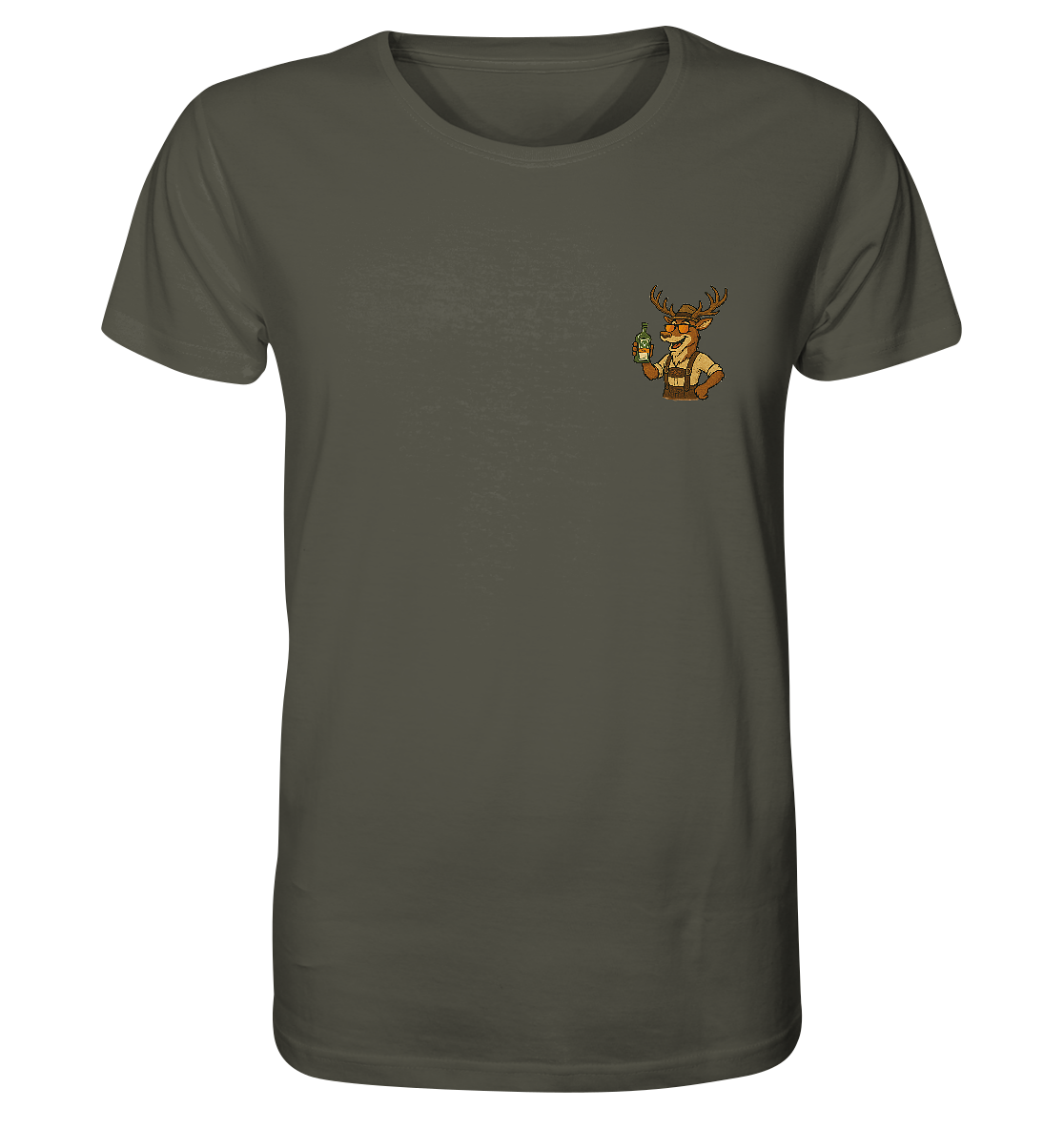 Platzhirsch Partyshirt – Das Must-Have für Partys & Festivals - Organic Shirt