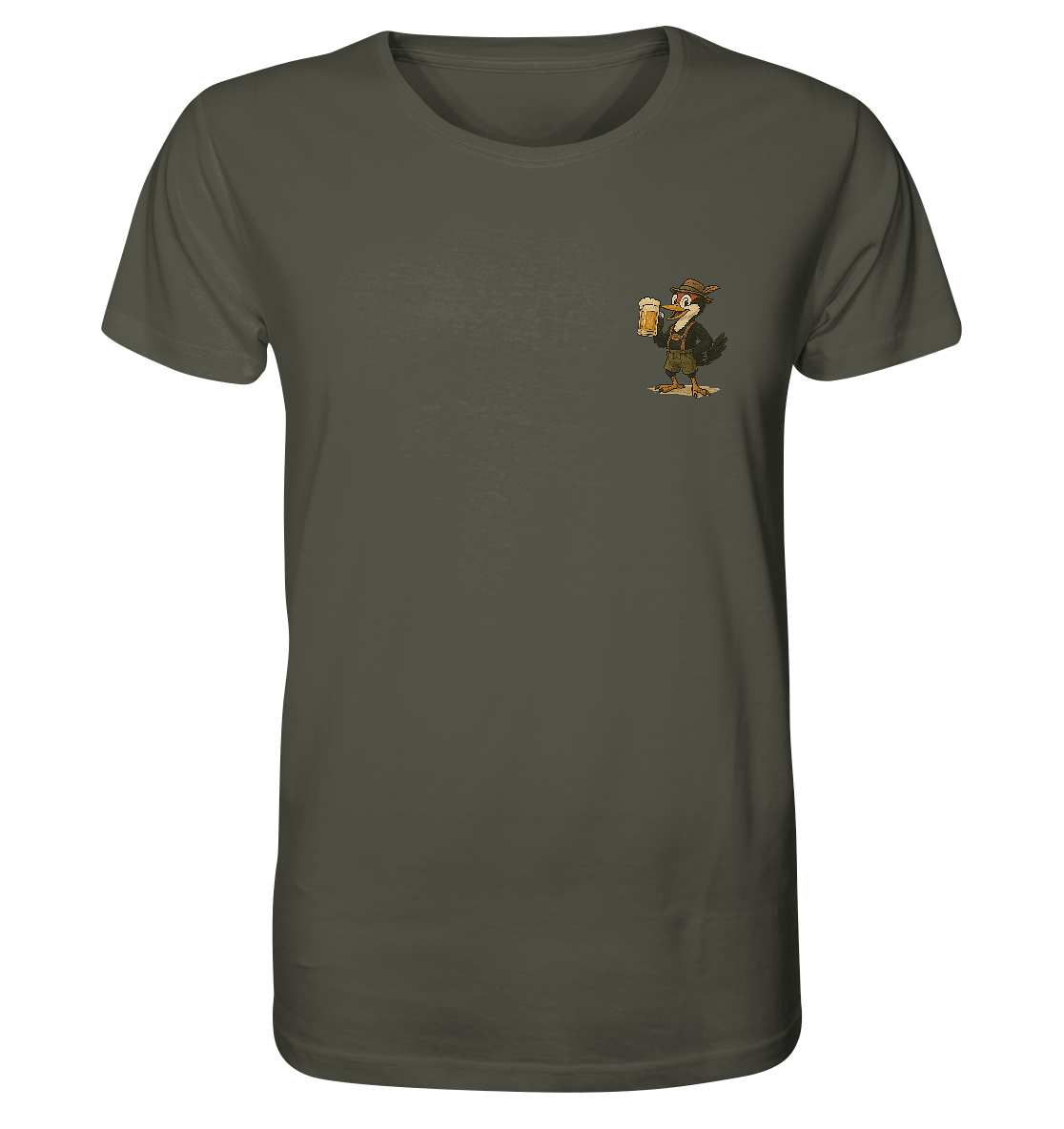 Schluckspecht T-Shirt – das witzige Partyshirt für echte Feierfreunde! - Organic Shirt