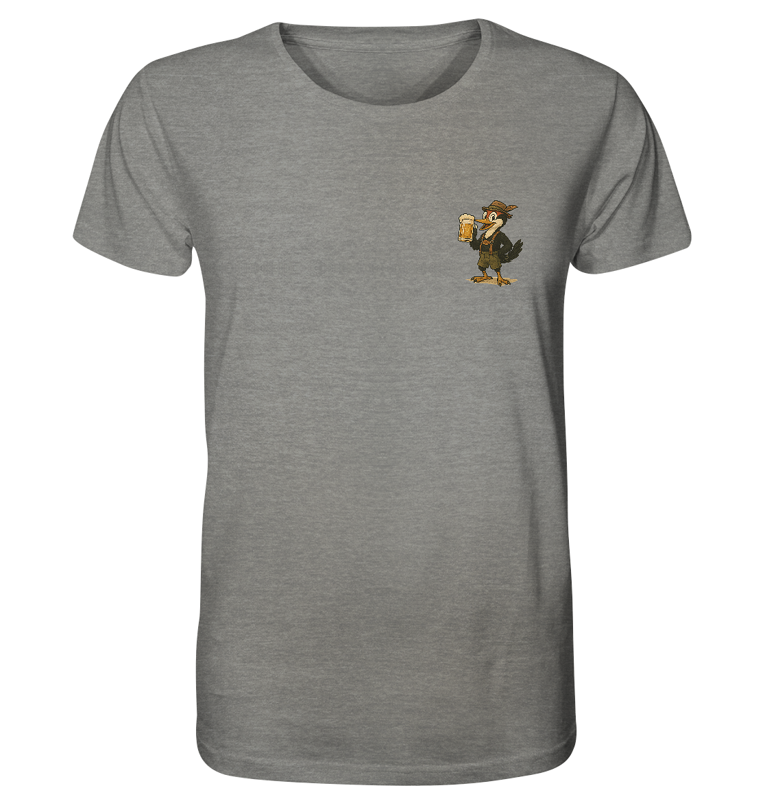 Schluckspecht T-Shirt – das witzige Partyshirt für echte Feierfreunde! - Organic Shirt