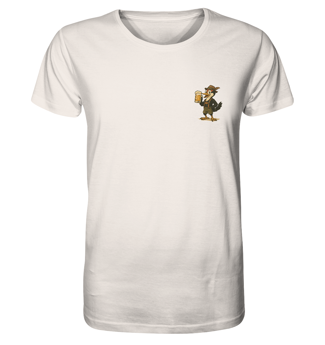 Schluckspecht T-Shirt – das witzige Partyshirt für echte Feierfreunde! - Organic Shirt
