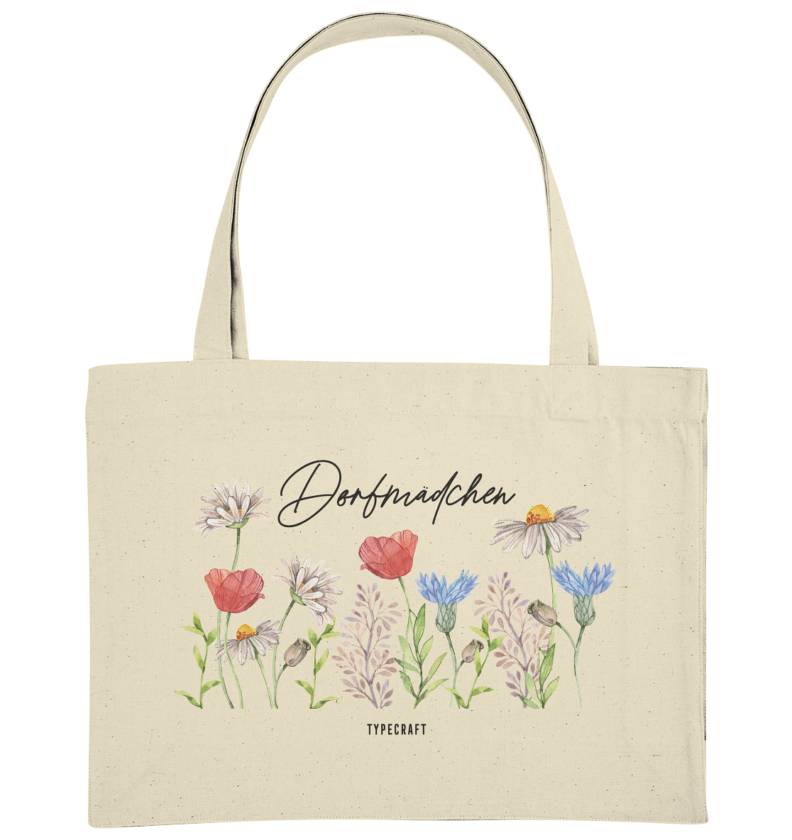 Organic Shopping-Bag „Dorfmädchen“ – nachhaltig, praktisch & mit Heimat-Style!